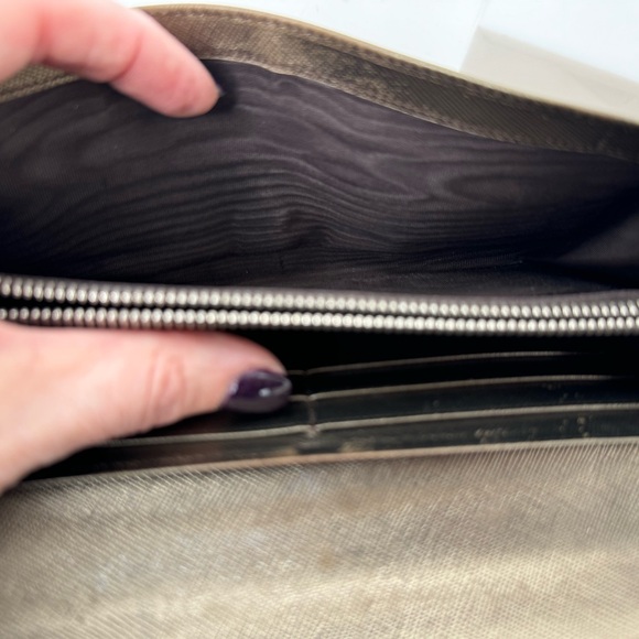 PRADA Jewelry Box Metallic Wallet Long Wallet - Picture 6 of 12